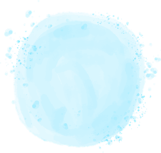 浅蓝色色块墨迹