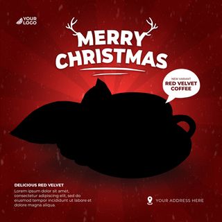 设计棕色咖啡海报