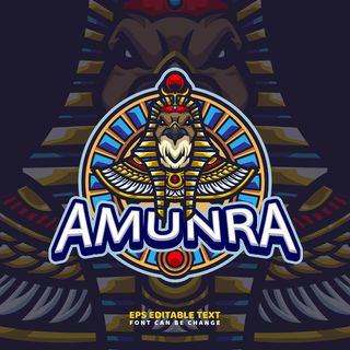 土拨鼠-埃及法老-标识logo设计