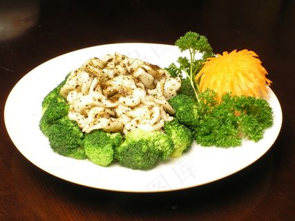 4188兰花黑椒花枝片