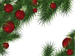 圣诞节冷杉铃铛花束饰品礼物盒