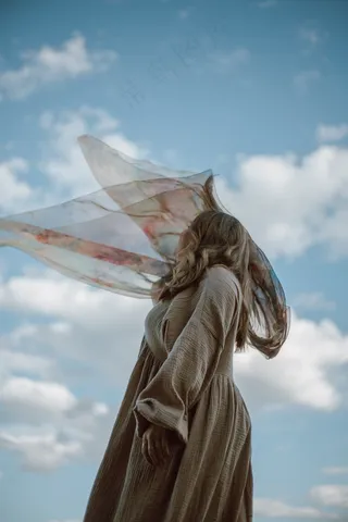 欧美文艺风人像摄影艺术图片