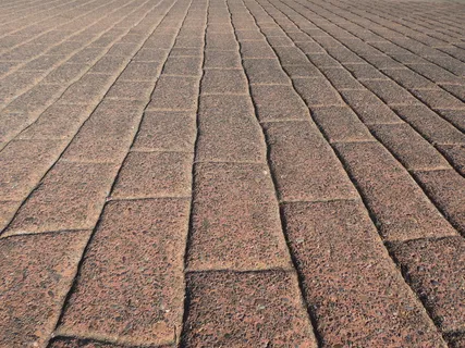 灰色石砖地面材质图片