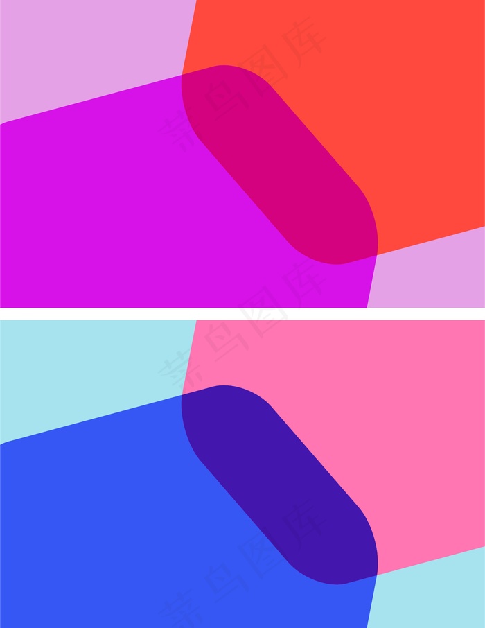 炫彩几何图形背景 几何艺术设计