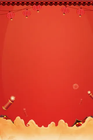 新年春节喜庆摄影楼背景图设计素材