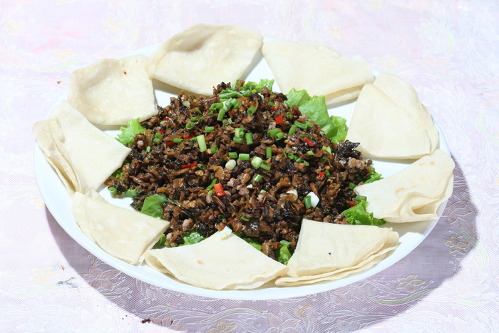 肉松外婆菜 (1)