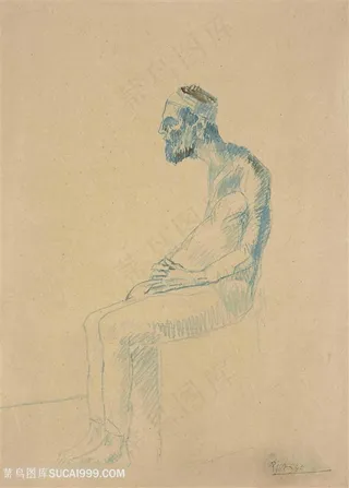 毕加索时尚男士艺术挂画