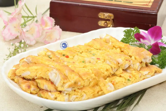 蛋煎牛骨髓 18元