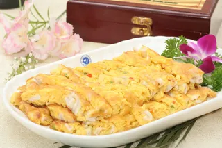 蛋煎牛骨髓 18元