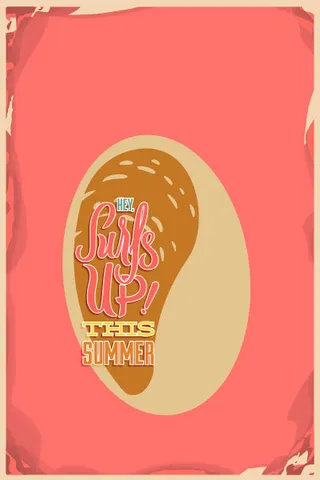 夏天海报|矢量|插画|扁平|风格