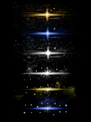 炫丽酷炫粒子光效