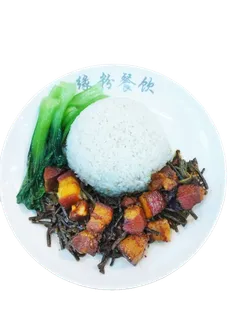 红烧肉盖浇饭免抠图 红烧肉盖浇饭免抠图