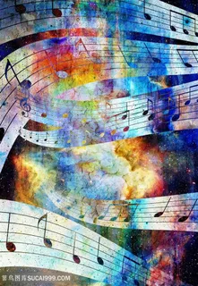 幻彩渐变色五线谱背景图高清图 幻彩渐变色五线谱背景图高清图