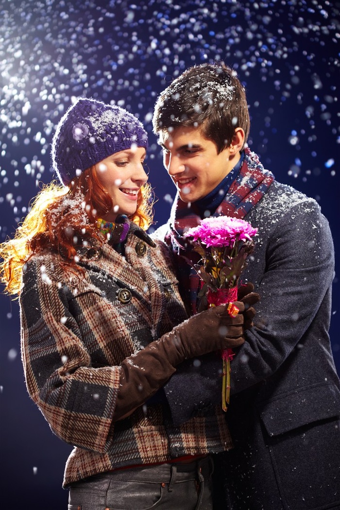 唯美幸福欧美情侣图片