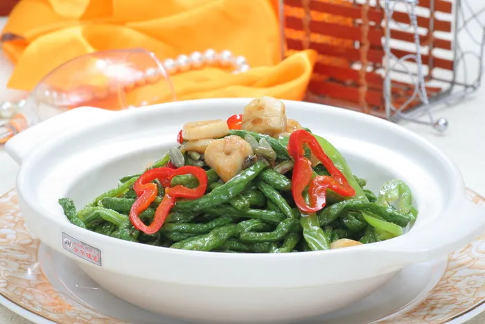 砂煲长豆角 (1)
