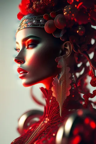 ai机器人人工大脑外星人插画