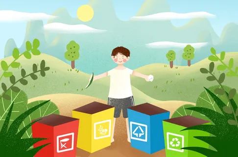垃圾分类海报