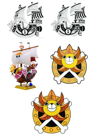 海盗船免扣psd文件