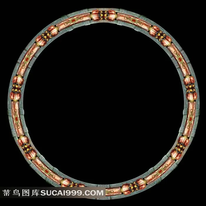 中国古典青铜物件圆环