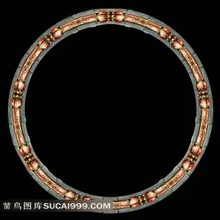 中国古典青铜物件圆环