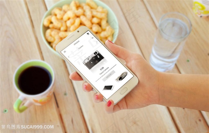 创意商务手机购物网购高清图