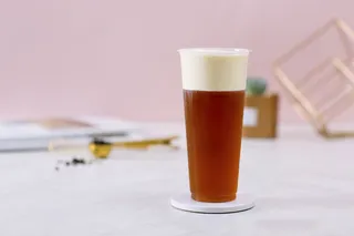 奶茶照片拍摄果汁芝士乌龙茶