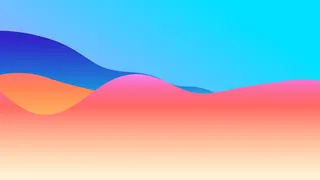 极简剪纸波浪弥散光渐变背景图设计素材