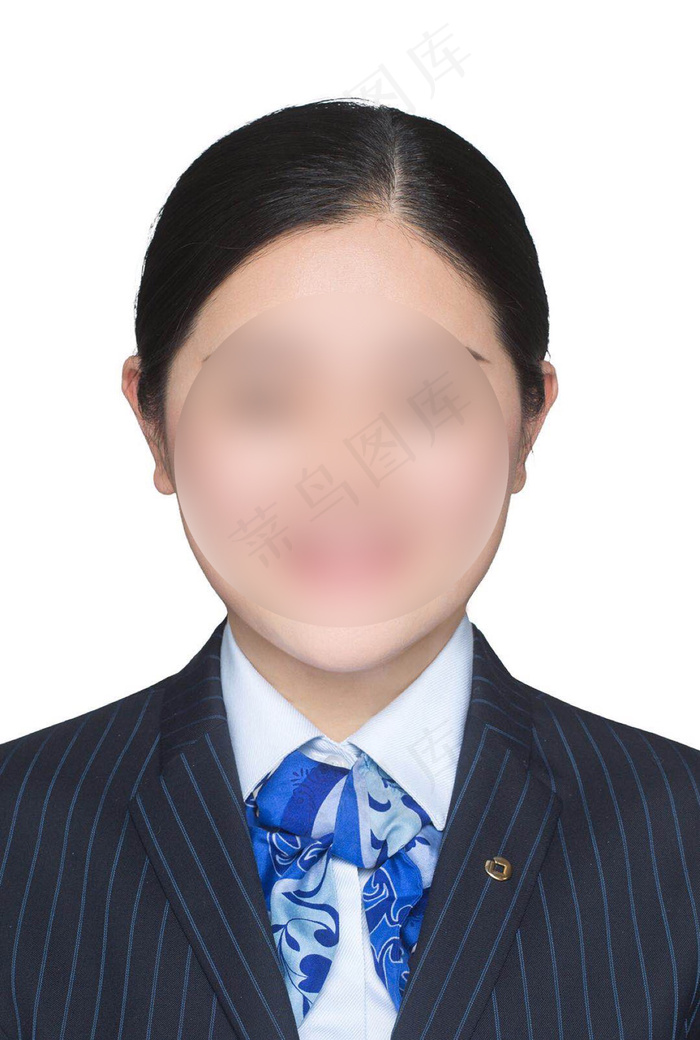 西装模板  女生西装 寸照模板 西装 证件照 西服 免抠