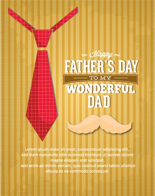 父亲节英文艺术字