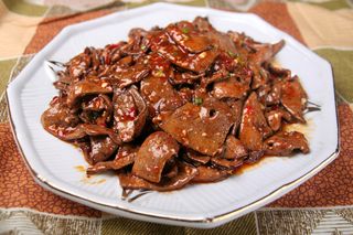 5鱼香肝片-鑫蓉酒楼