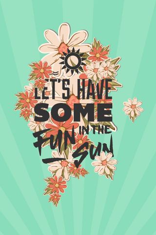 夏天海报|矢量|插画|扁平|风格