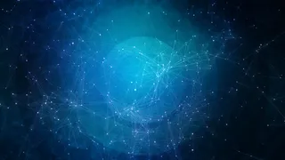 蓝色信息数码高科技创意背景