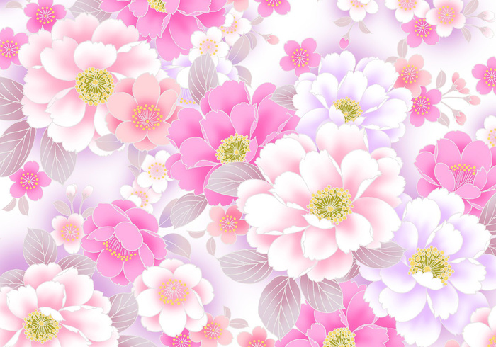 图片设计素材背景鸟语花香