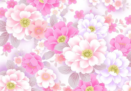 图片设计素材背景鸟语花香