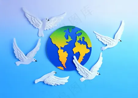 纸浮雕艺术图片