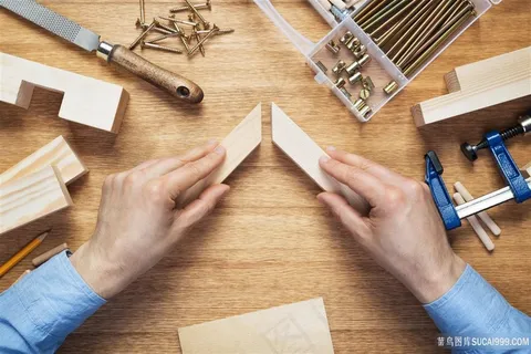 拼接的木条木块高清图片 拼接的木条木块高清图片