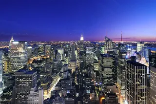 美国夜景全景图