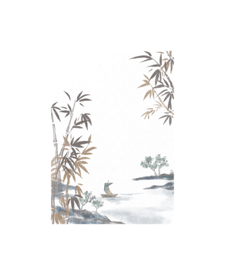 中国风水墨竹子图片古风竹叶竹林水彩手绘插画PNG免扣