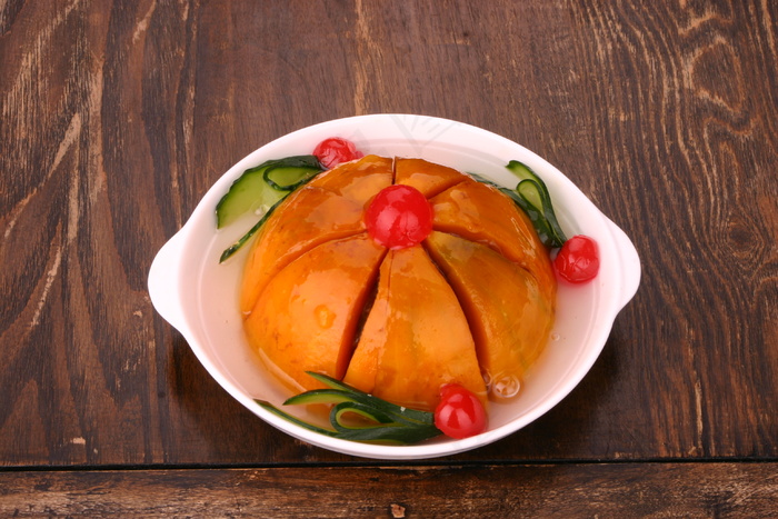 0835金瓜八宝饭