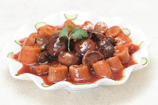 小花菇焖猪尾28