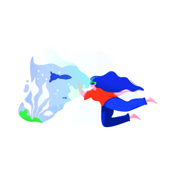 扁平化人物场景办公互联网等距ai矢量设计网页海报UI素材插画eps,ai矢量模版下载