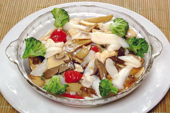 爆炒云南三珍 (2)