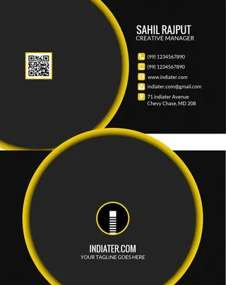 设计 创造 名片