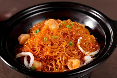 砂锅石锅美食煲类特色菜怀海味粉丝煲