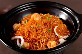 砂锅石锅美食煲类特色菜怀海味粉丝煲