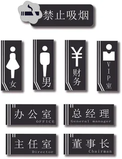 导视牌标识牌指示牌指引牌