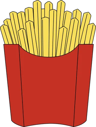 炸薯条 食物 快餐 免费的