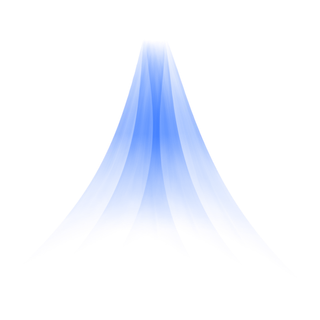 蓝色竖纹渐变线条科技电商免抠png