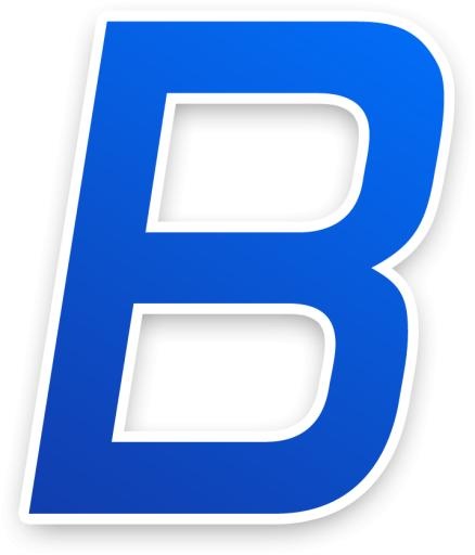字母B PNG免抠(716x836)