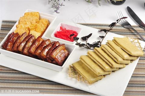 中华美食两头乌实拍摄影图